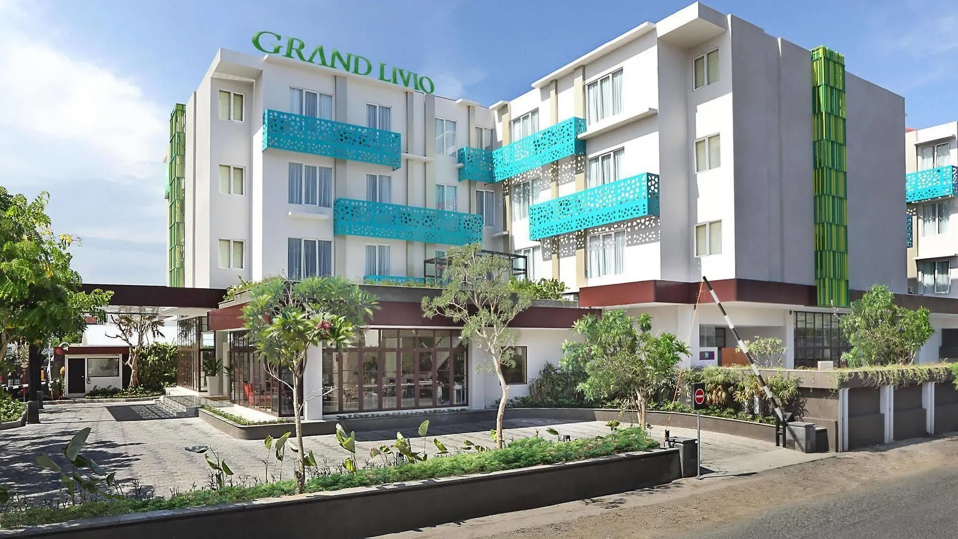 Grand Livio Kuta Hotel location